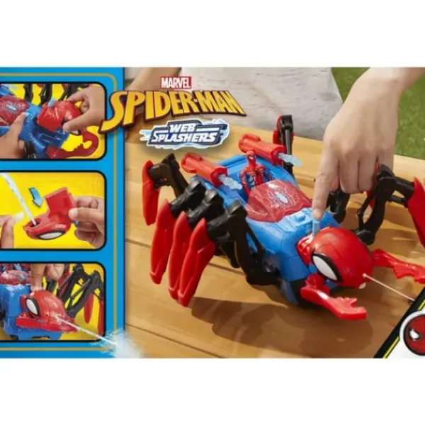 Hasbro Heros & Univers<Vehicule Araignee De Combat - Marvel Spiderman