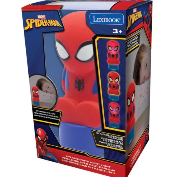 Lexibook Veilleuses<Veilleuse Enceinte Musicale - Spider-Man