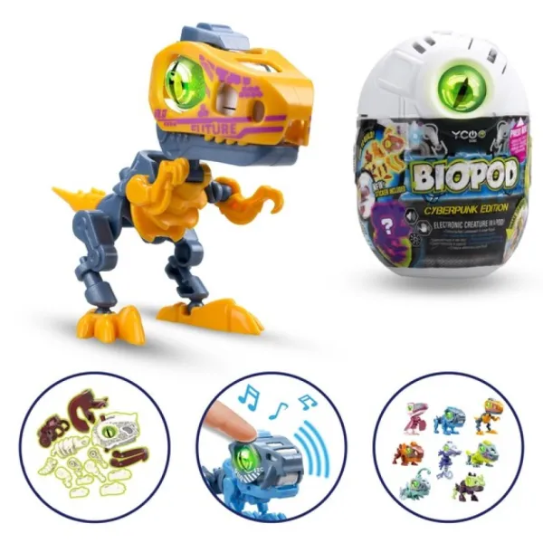 Ycoo Robots< - Mini Robot Dinosaure A Construire - Biopod Cyberpunk